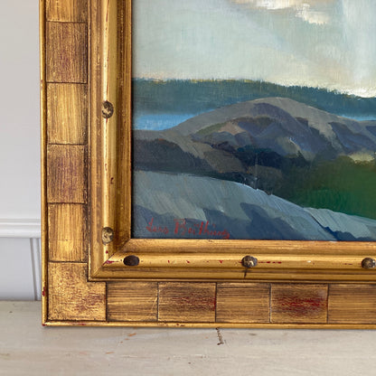 Morning Sail - Vintage Oil on Board